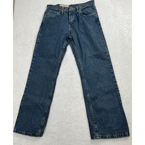 NWT Magellan Men's‎ 30x30 Boot Cut Jeans Relaxed Fit Dark Wash Denim Outdoors